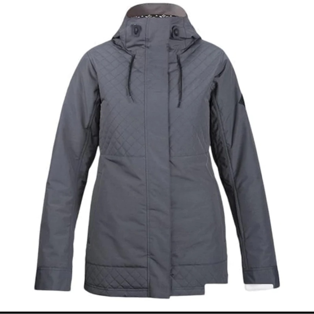 DAKINE Women’s Willow Ski Snowboard Winter Jacket Shadow Grey Quilted Size XS - Picture 11 of 12